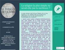 Tablet Screenshot of lepasseurdelacote.com